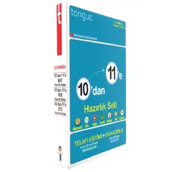 10dan 11e Hazırlık Seti Tüm Dersler - Tonguç Yayınları
