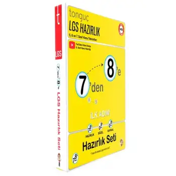 7den 8e LGS Hazırlık İlk Adım Seti - Tonguç Yayınları