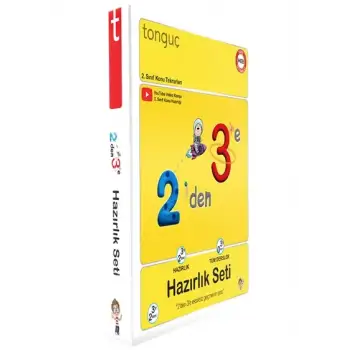 2den 3e Hazırlık Seti - Telafi ve Ön Hazırlık - Tonguç Yayınları