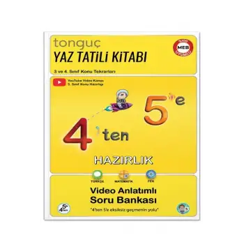 4ten 5e Hazırlık Kitabı - Tonguç Yayınları