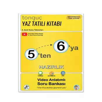 5ten 6ya Hazırlık Kitabı - Tonguç Yayınları