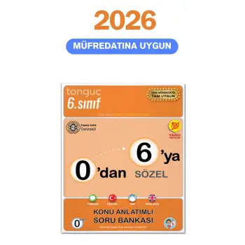 0dan 6ya Sözel Konu Anlatımlı Soru Bankası - Tonguç Yayınları
