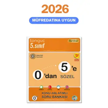 0dan 5e Sözel Konu Anlatımlı Soru Bankası - Tonguç Yayınları