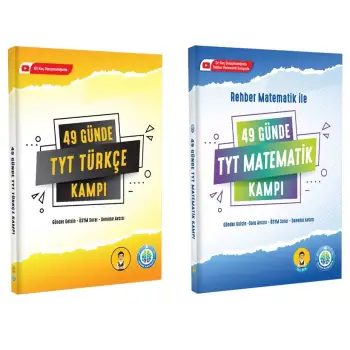 49 Günde TYT Türkçe ve 49 Günde TYT Matematik Kampı - Rehber Matematik