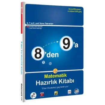 8den 9a Matematik Hazırlık Kitabı - Tonguç Yayınları