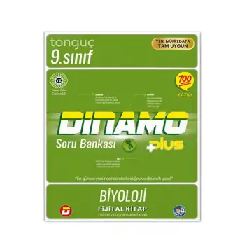 9. Sınıf Dinamo Biyoloji Soru Bankası - Tonguç Yayınları