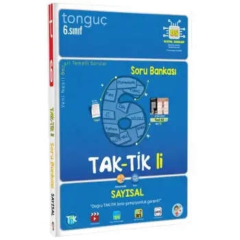 6. Sınıf Taktikli Sayısal Soru Bankası - Tonguç Yayınları