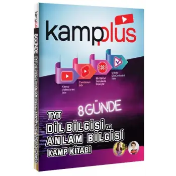Kampplus 8 Günde TYT Dil Bilgisi ve Anlam Bilgisi Kampı - Tonguç Akademi