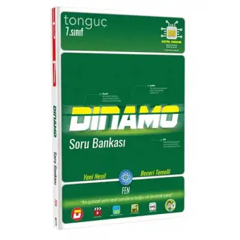 7. Sınıf Dinamo Fen Bilimleri Soru Bankası  - Tonguç Yayınları