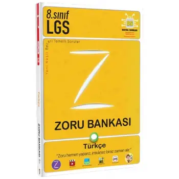 8. Sınıf Türkçe Zoru Bankası - Tonguç Yayınları