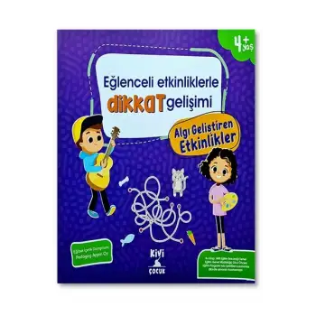 Ktb Kivi Eğlenceli Etkinliklerle Dikkat Gelişimi Algı Geliştiren Etkinlikler Kivi Çocuk Yayınları
