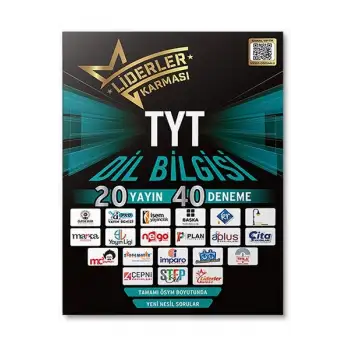 TYT Dil Bilgisi Denemeleri- 20 Yayın 40 Deneme Liderler Karması