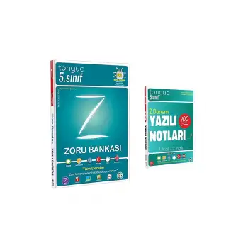 5. Sınıf Zoru Bankası Tüm Dersler ve 2. Dönem Yazılı Notları - Tonguç Akademi