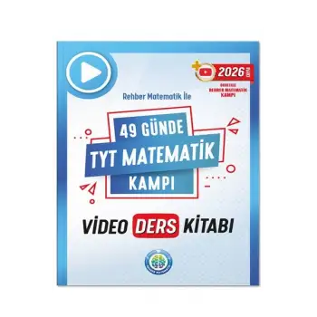 49 Günde TYT Matematik Video Ders Kitabı - Rehber Matematik