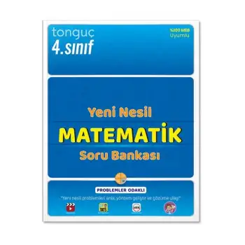4. Sınıf Yeni Nesil Matematik Soru Bankası - Tonguç Yayınları