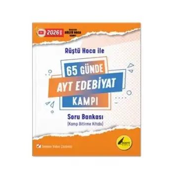 Rüştü Hoca İle 65 Günde AYT Edebiyat Kamp Kitabı - Rüştü Hoca
