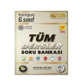 6. Sınıf Tüm Dersler Soru Bankası - Tonguç Yayınları