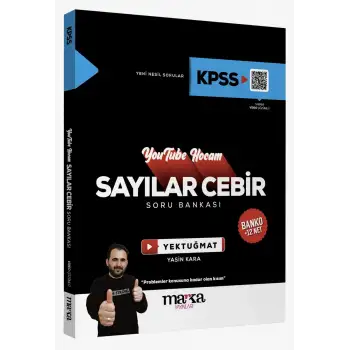 KPSS Youtube Hocam Sayılar Cebir Soru Bankası - Marka Yayınları