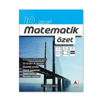 10. Sınıf Matematik Özet - Delta Kültür Yayınları