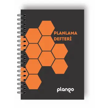 Bal Peteği Günlük Planlayıcı Defter - Ders Çalışma Planlayıcı Defteri - Planlama Defteri