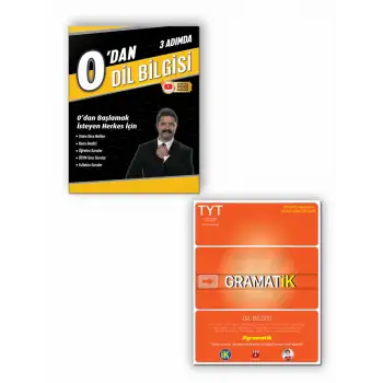 0dan Dil Bilgisi + TYT GramatİK - Dil Bilgisi Seti - Rehber Matematik