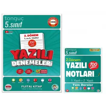 5. Sınıf Yazılı Notları ve Denemeleri 2. DÖNEM