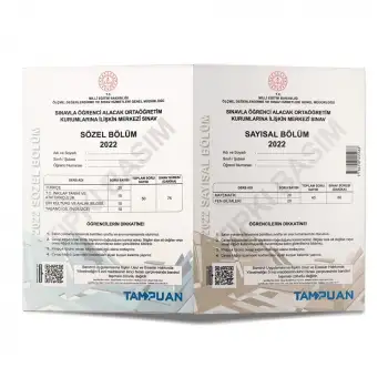 Tam Puan 8. Sınıf LGS 2022 Tıpkı Basım Çıkmış Sorular ve Çözümleri