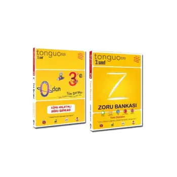 3. Sınıf 0dan 3e Konu Anlatımlı ve Zoru Bankası Seti
