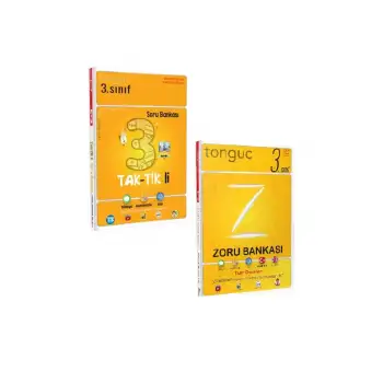 Tonguç 3. Sınıf Seti / Tüm Dersler Taktikli Soru Bankası - Tüm Dersler Zoru Bankası