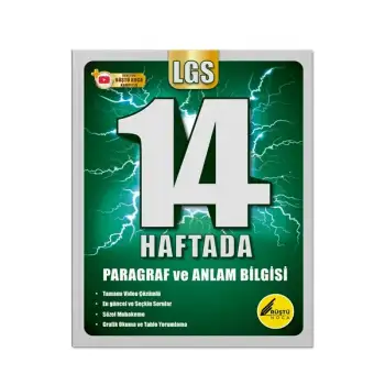 14 Haftada LGS Paragraf ve Anlam Bilgisi - Rüştü Hoca