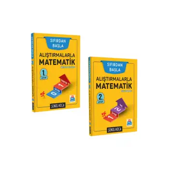 Şenol Hoca Alıştırmalarla Matematik 1 Ve Alıştırmalarla Matematik 2 Kitap Seti