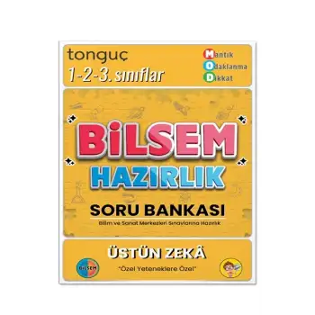 Bilsem Hazırlık Soru Bankası - 1. 2. 3. Sınıflar - Tonguç Yayınları