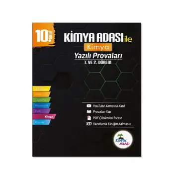 10. Sınıf Kimya Yazılı Provaları - Kimya Adası