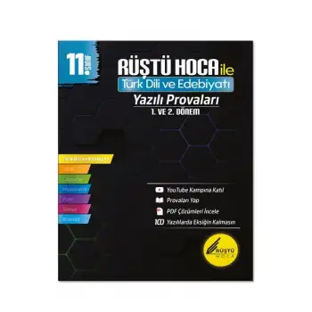 11. Sınıf Türk Dili ve Edebiyatı Yazılı Provaları - Rüştü Hoca