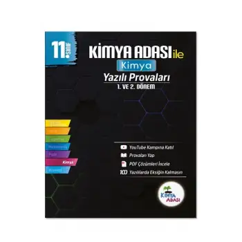 11. Sınıf Kimya Yazılı Provaları - Kimya Adası