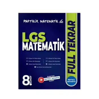 Partikül Matematik ile 8. Sınıf LGS Matematik Full Tekrar