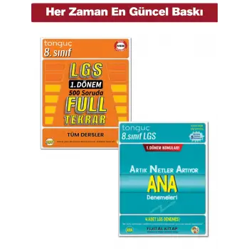 8. Sınıf - LGS 1. Dönem Full Tekrar + LGS ANA Denemeleri