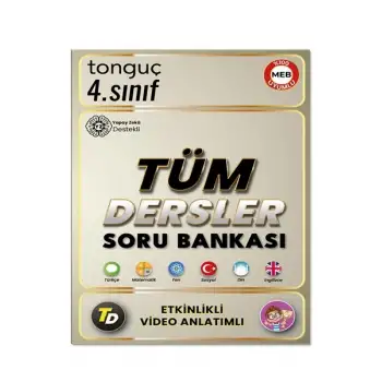 4. Sınıf Tüm Dersler Soru Bankası Tonguç Yayınları