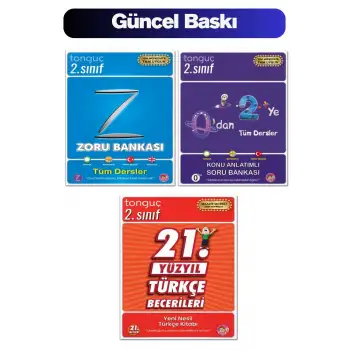 2. Sınıf Konu Özetli Soru Bankası Seti - 3 Kitap