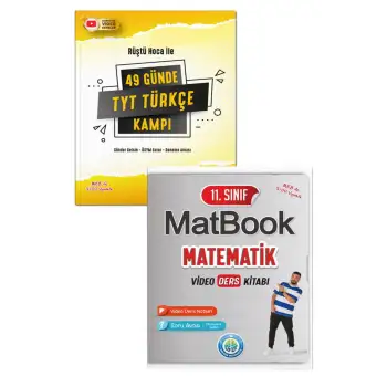 49 Günde Tyt Türkçe Kampı Ve 11. Sınıf Matbook 2li Set