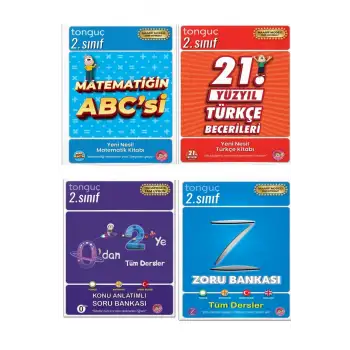 2. Sınıf Konu Anlatımı ve Soru Bankası Set - 4 Kitap
