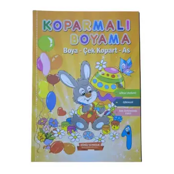 Koparmalı Boyama Defteri 1 - Boya Kopar Sergile