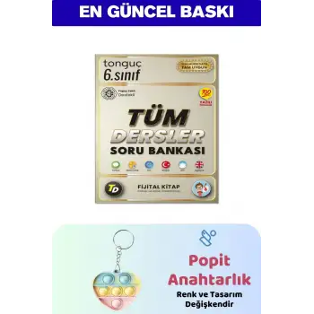 6. Sınıf Tüm Dersler Soru Bankası - Popit Anahtarlık