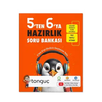 5ten 6ya Hazırlık Kitabı - Tonguç Yayınları