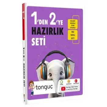 1den 2ye Hazırlık Seti - Tonguç Yayınları