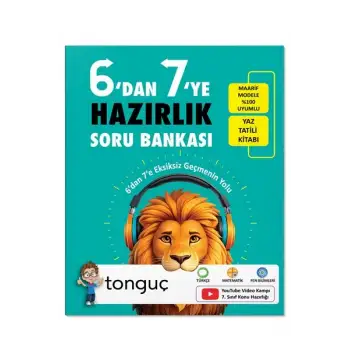 6dan 7ye Hazırlık Kitabı - Tonguç Yayınları