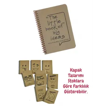 Kraft Kapak A6 Not Defteri
