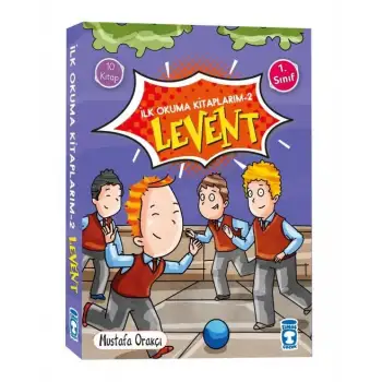 Levent İlk Okuma Kitaplarım 2 - Set (10 Kitap) - Timaş Çocuk