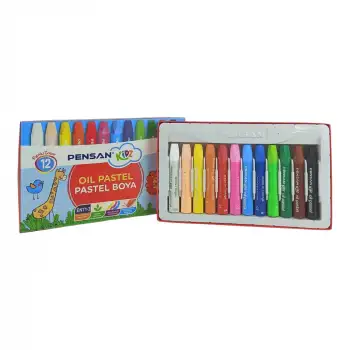 Pensan Kidz 12 Renk Oil Pastel Boya