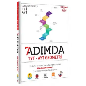7 Adımda TYT-AYT Geometri Soru Bankası - Tonguç Kampüs